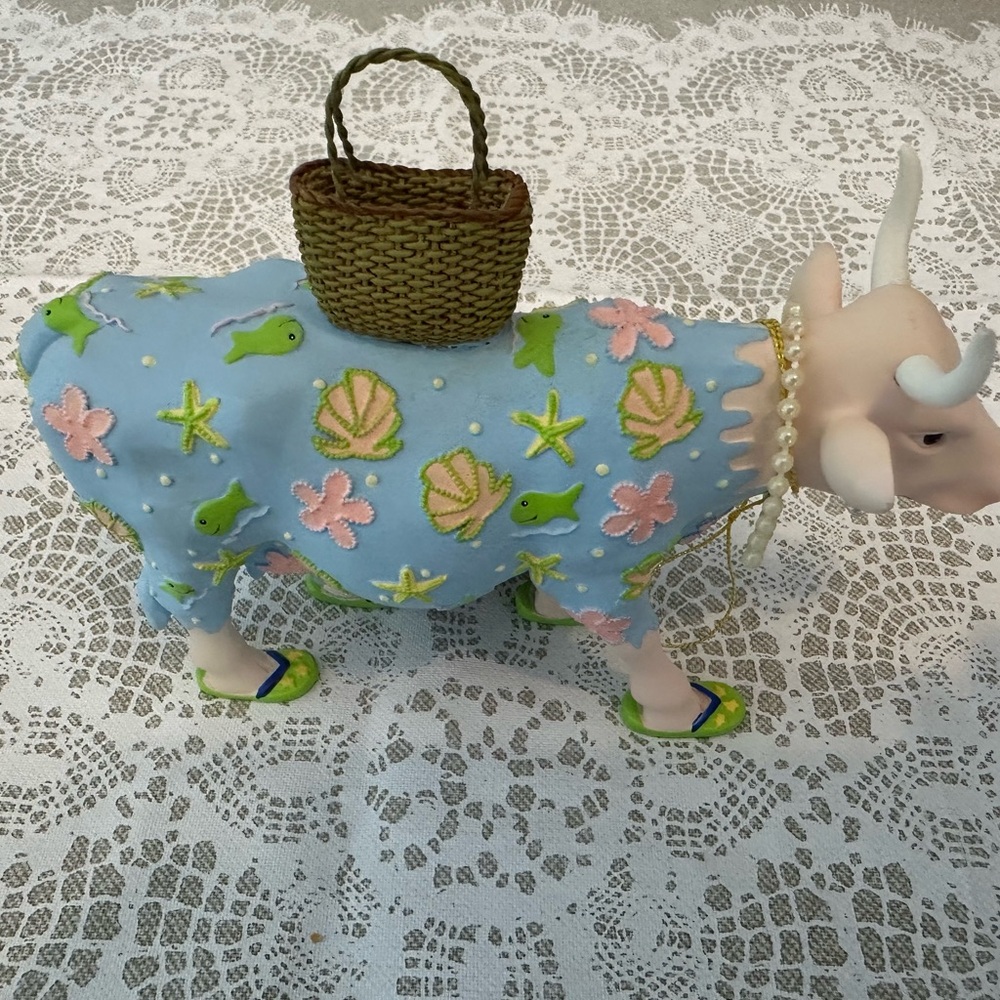 Cow Parade Miss Palm Beach Cow NIB